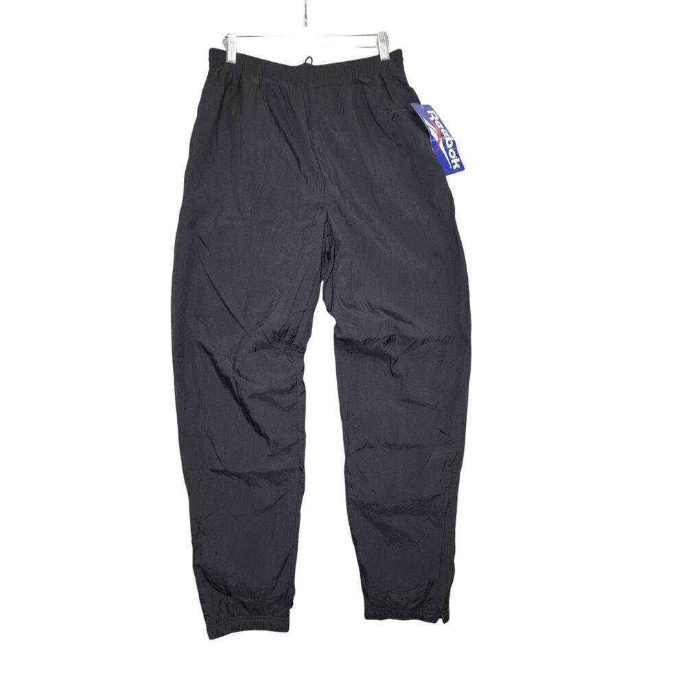 Vintage Deadstock Reebok Nylon Track Pants – Size Medium – Lined – NWT